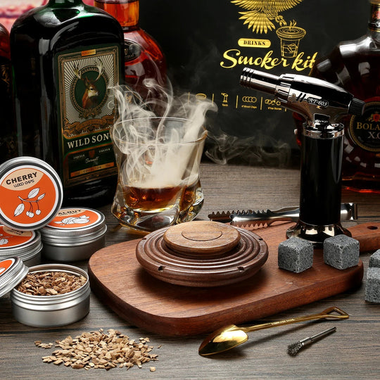 Cocktail Rookoven Kit voor Whiskey en Bourbon 2