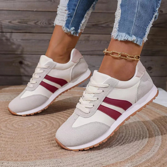 Dames Sneakers Lage Top Modieus met Comfortabele Rubberzool 1