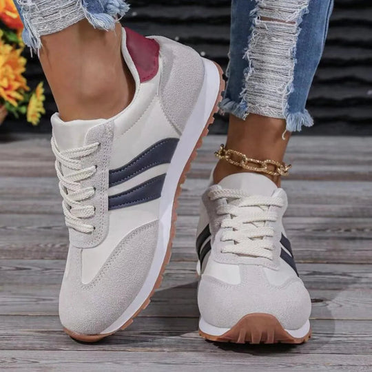 Dames Sneakers Lage Top Modieus met Comfortabele Rubberzool 2
