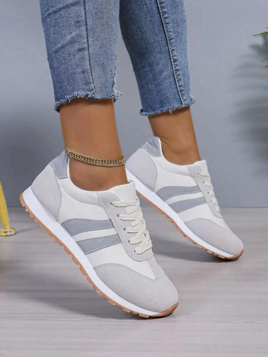 Dames Sneakers Lage Top Modieus met Comfortabele Rubberzool 3