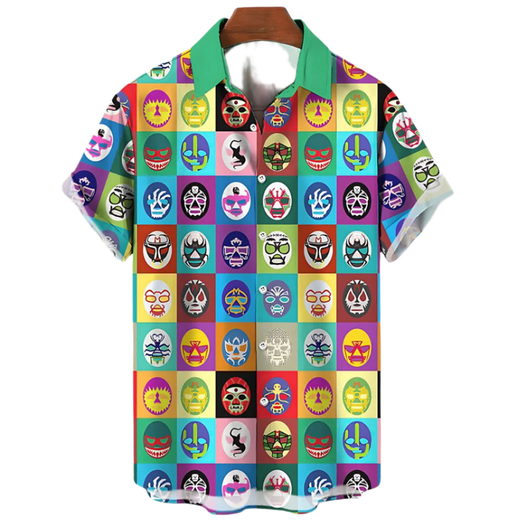 Heren Lucha Fiesta Shirt Relaxed Stijl 0