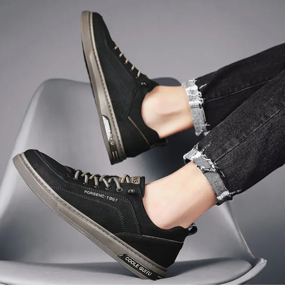 Heren Sneakers Retro Stijl Comfortabel voor Casual Gebruik 4