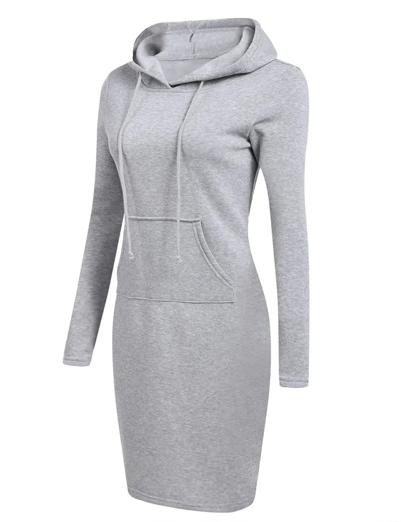 Dames capuchonjurk