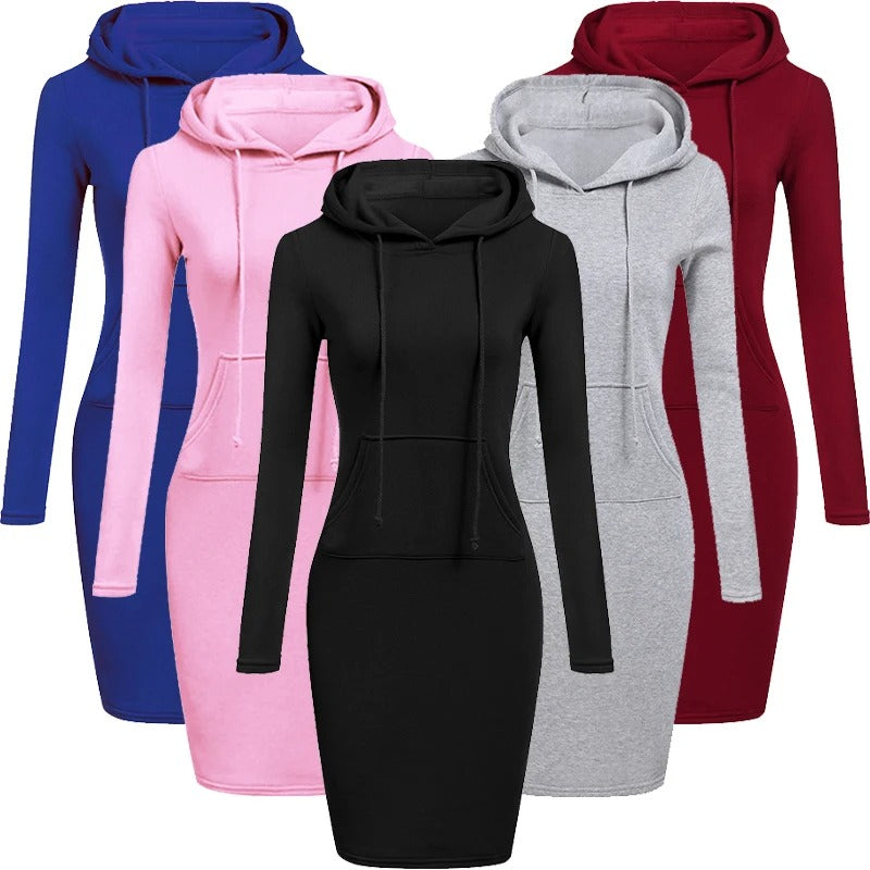 Dames capuchonjurk