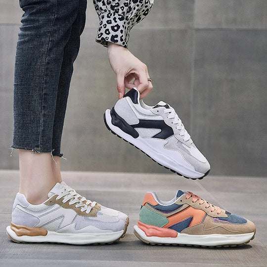 Casual atletische damessneakers