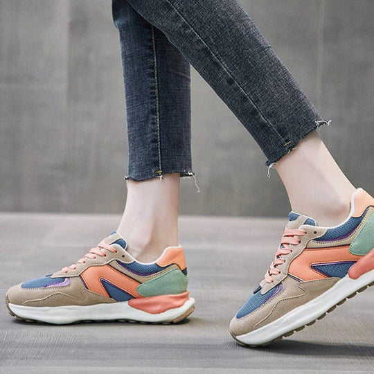 Casual atletische damessneakers