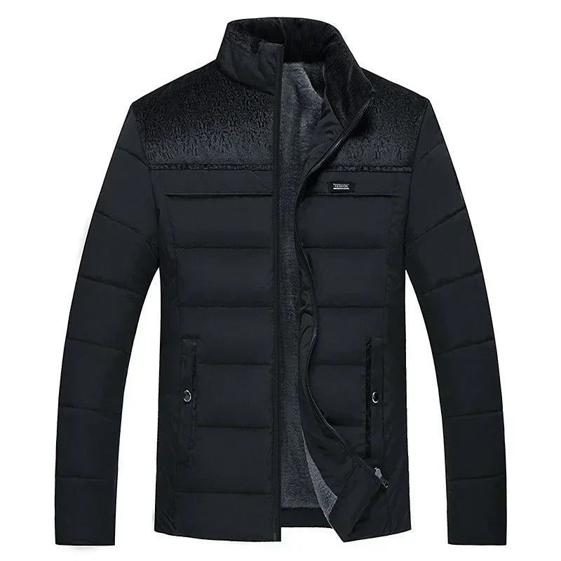 Heren winter pluche verdikte parka