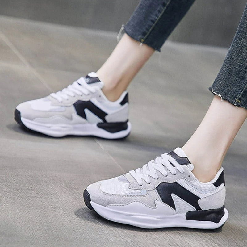 Casual atletische damessneakers