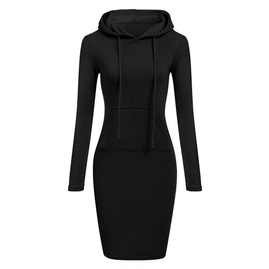 Dames capuchonjurk