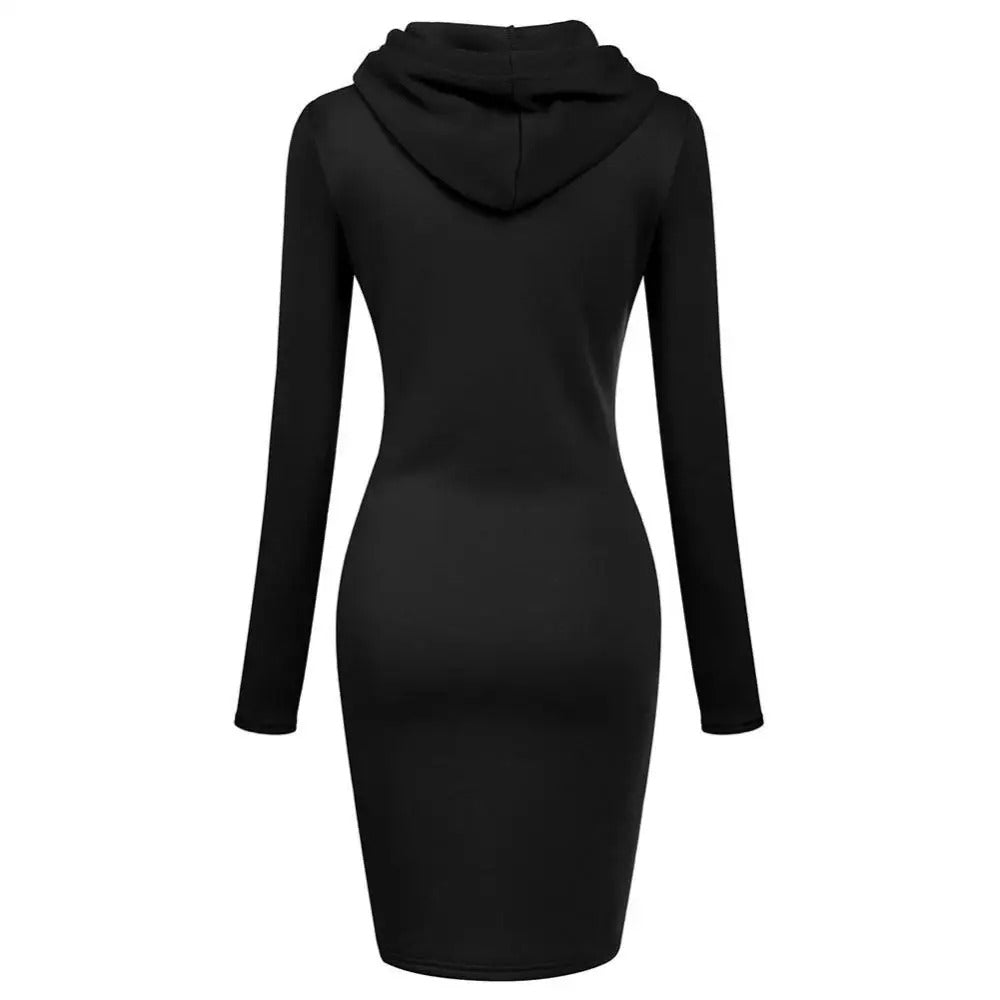 Dames capuchonjurk