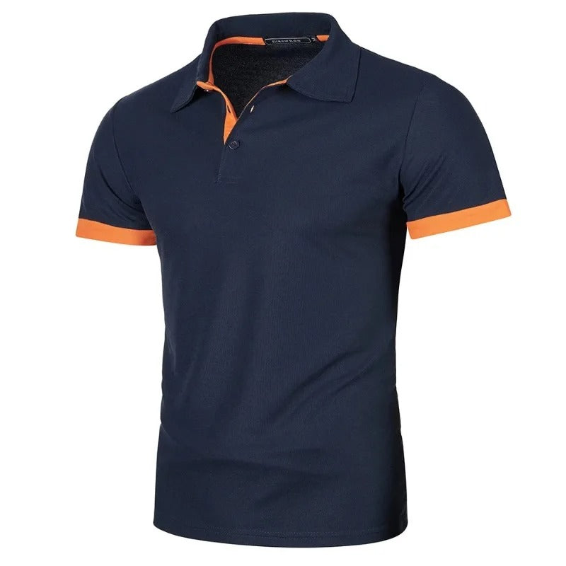 Heren poloshirt met korte mouwen