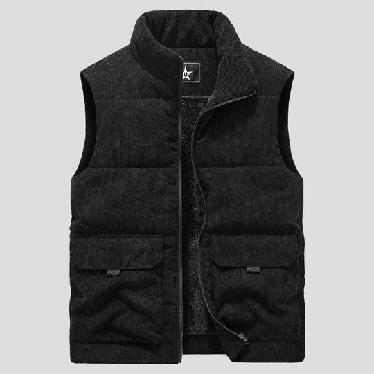 Heren fleece warm vest