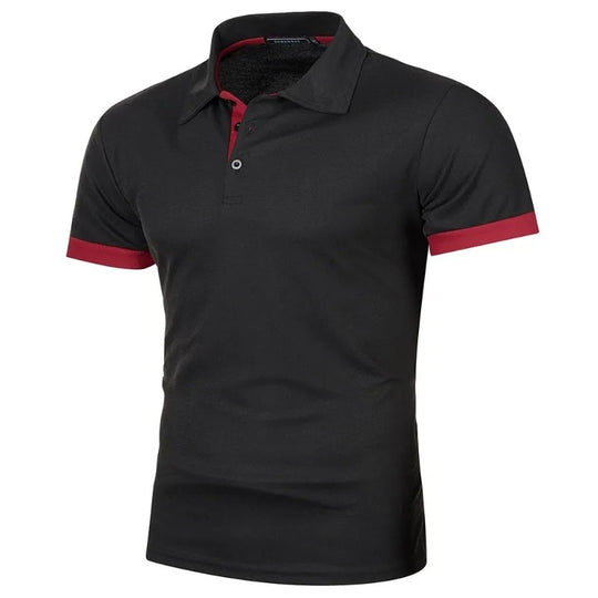 Heren poloshirt met korte mouwen
