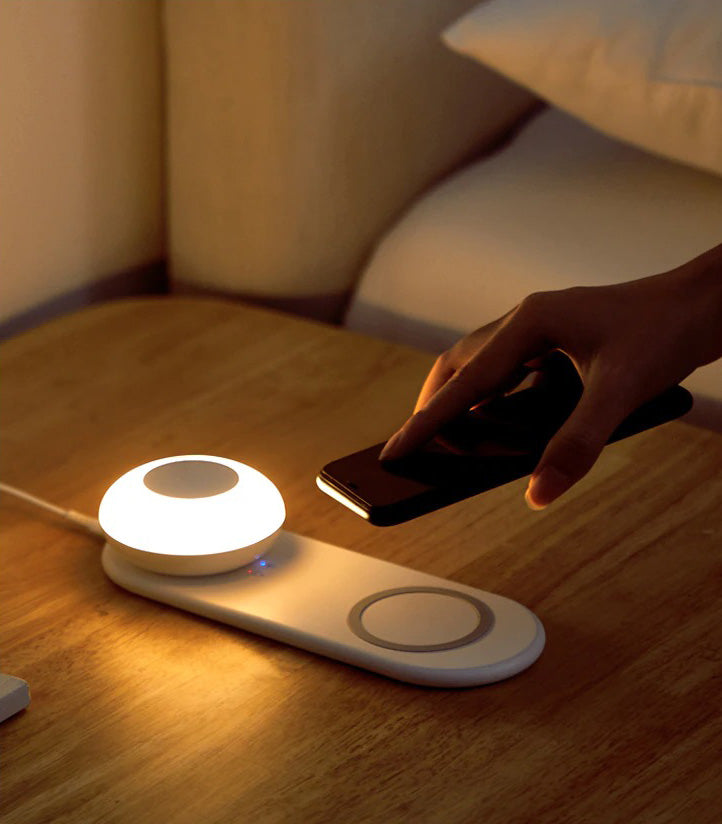 Draadloze Oplaad Lamp