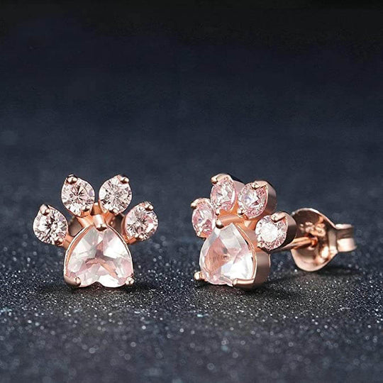 Cat Paw Stud Oorbellen