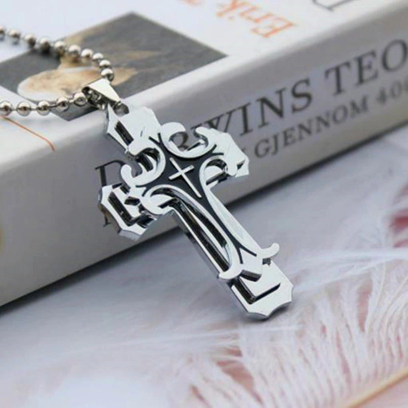 Vnox | Kruis Hanger Ketting Belleza