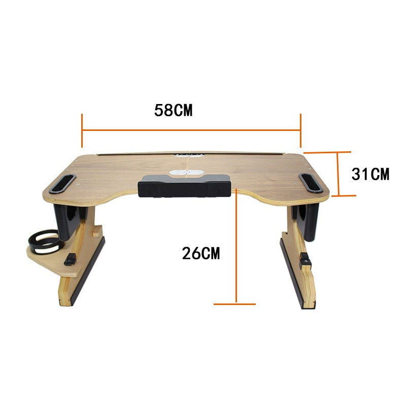 Verstelbare Houten Laptop Tafel