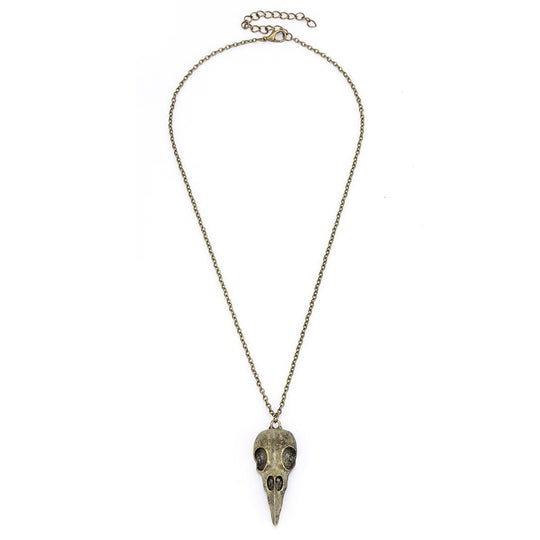 Kraaikop Schedel Hanger Collier