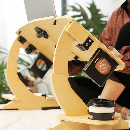 Verstelbare Houten Laptop Tafel