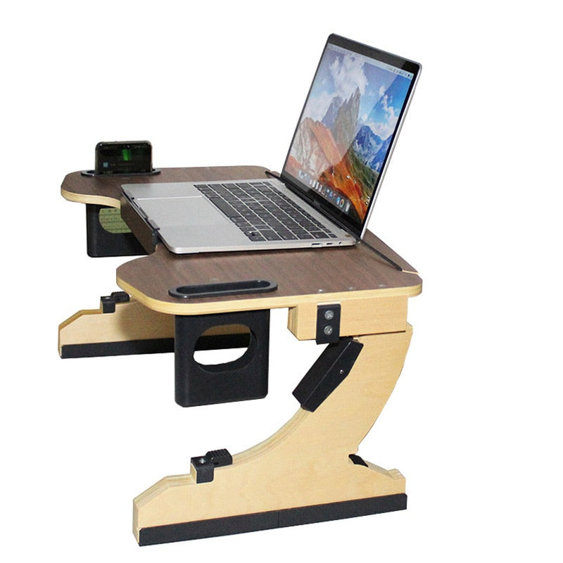 Verstelbare Houten Laptop Tafel