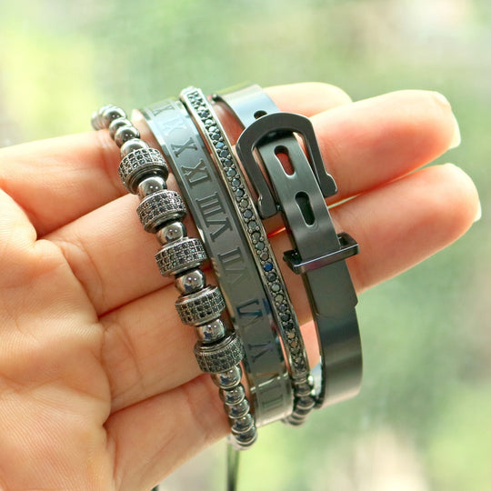 Titanium Armband Set Belleza