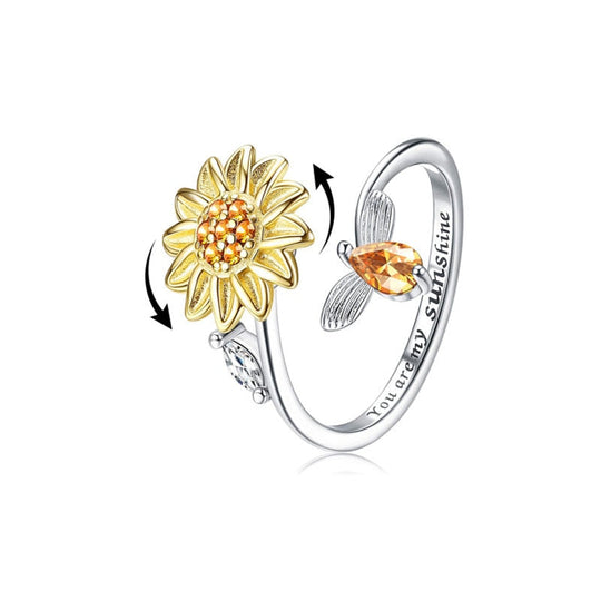 Zonnebloem Angst Ring Belleza