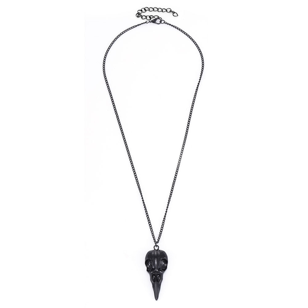 Kraaikop Schedel Hanger Collier