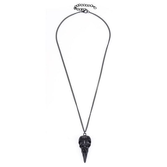 Kraaikop Schedel Hanger Collier