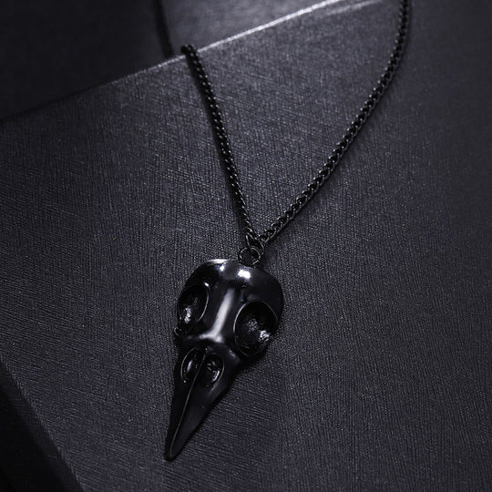 Kraaikop Schedel Hanger Collier
