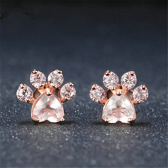 Cat Paw Stud Oorbellen