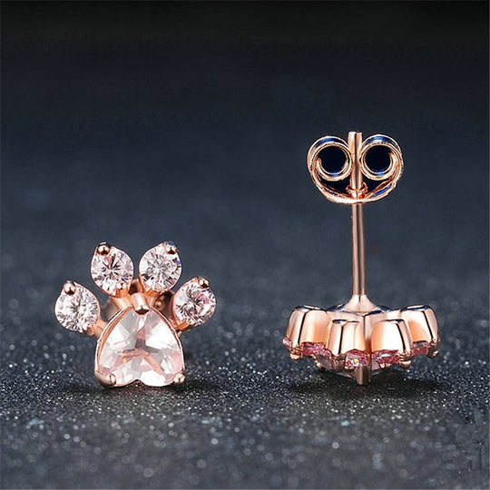 Cat Paw Stud Oorbellen