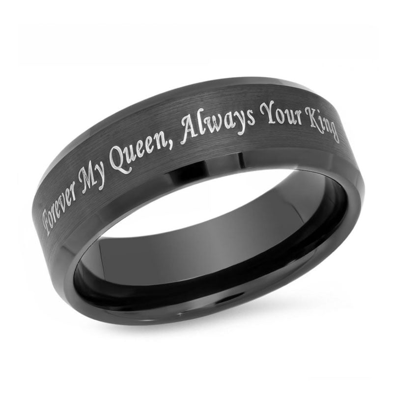 Zwarte Promise Ring Belleza
