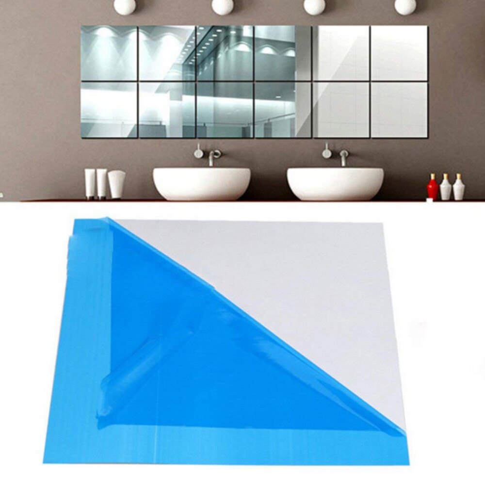 Zelfklevende spiegelstickers (9 stuks) Belleza