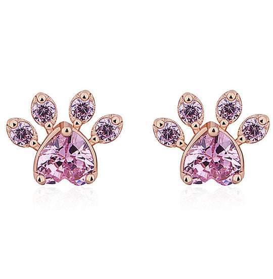 Cat Paw Stud Oorbellen