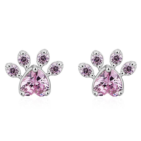 Cat Paw Stud Oorbellen