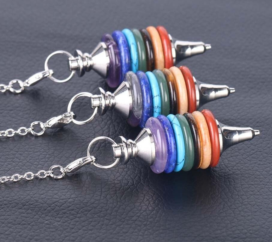 Zeven Chakra's pendel ketting - De spirituele levensgids Belleza