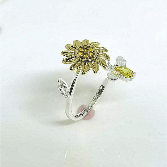 Zonnebloem Angst Ring Belleza