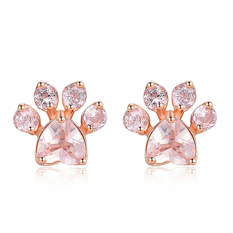 Cat Paw Stud Oorbellen