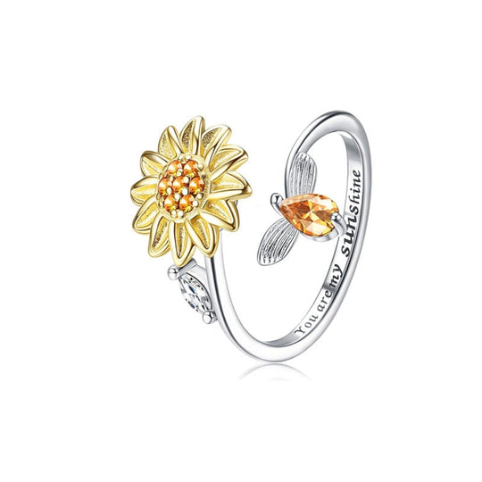 Zonnebloem Angst Ring Belleza