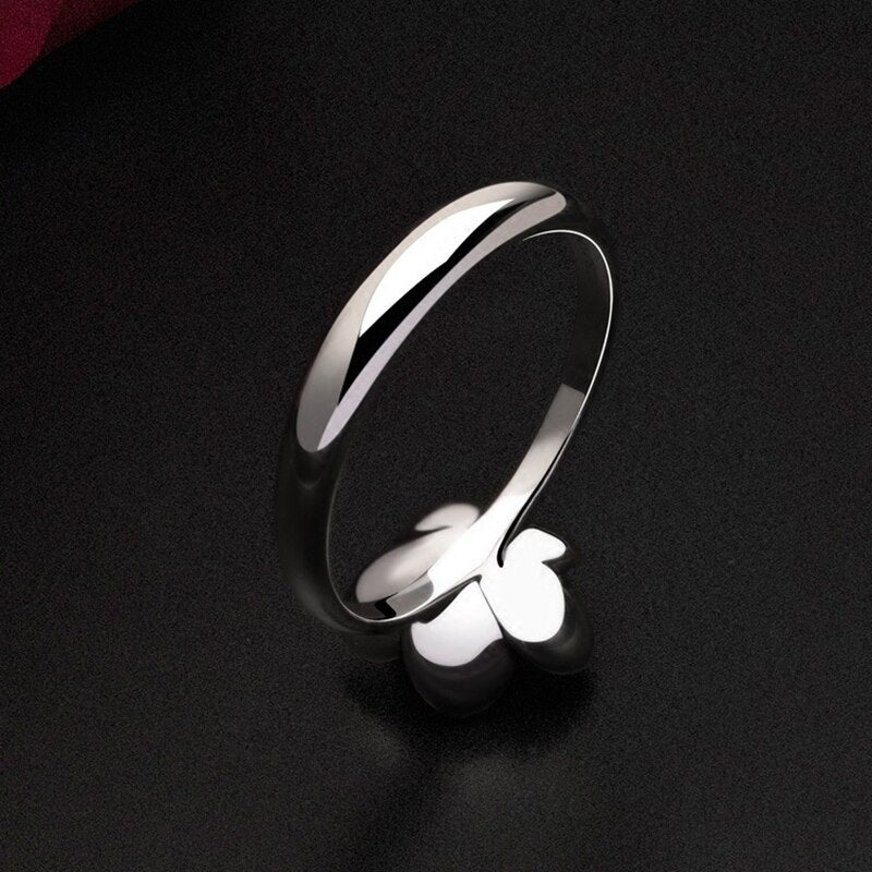 ZWARTE DAHLIABLOEMIGE RING Belleza