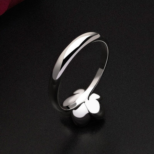 ZWARTE DAHLIABLOEMIGE RING Belleza
