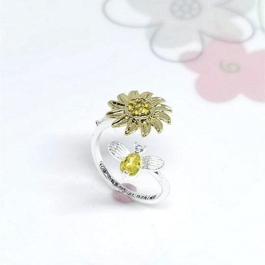 Zonnebloem Angst Ring Belleza