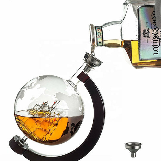 Globe Whiskey Karaf Set Belleza