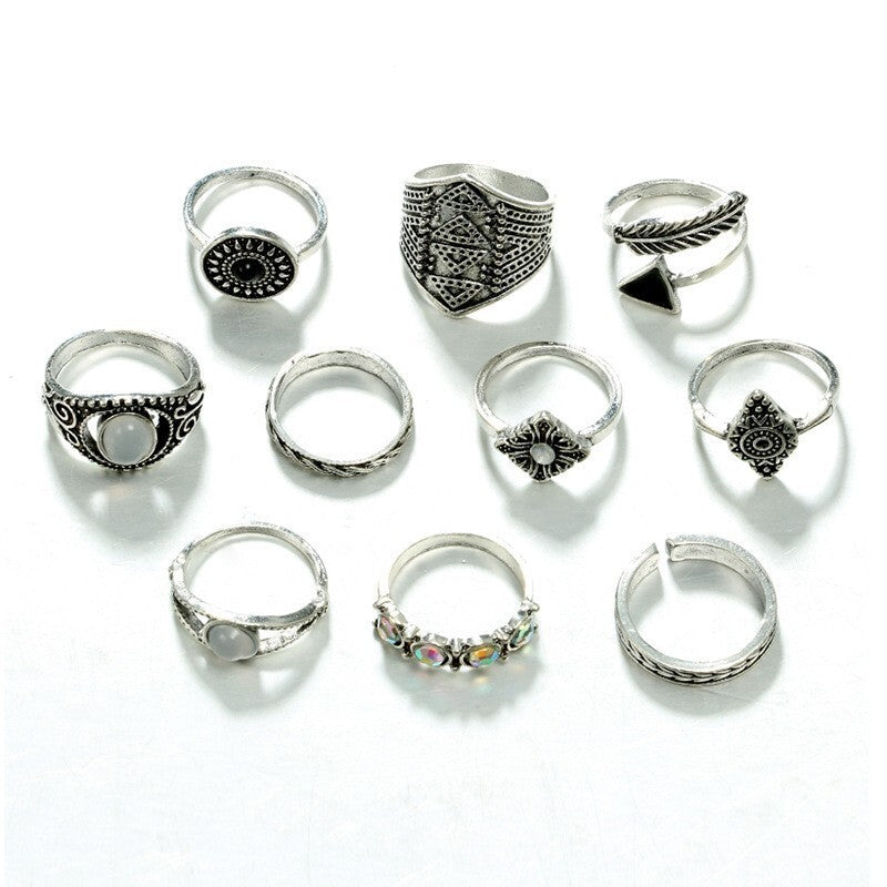 Boheemse Knokkel Ringen Set