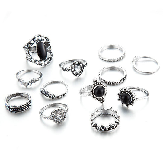 Boheemse Knokkel Ringen Set