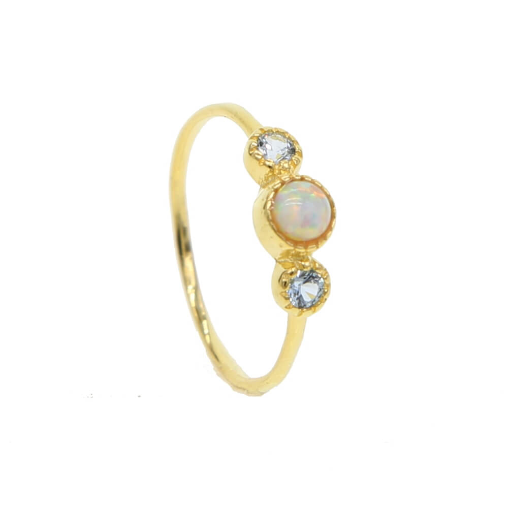 Maansteen Parel Ring Belleza