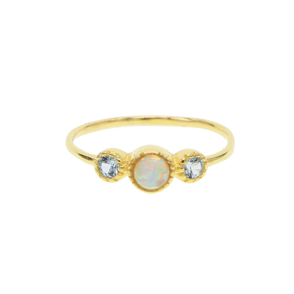 Maansteen Parel Ring Belleza