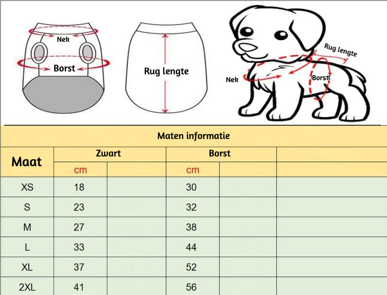 Honden Winterjas Belleza