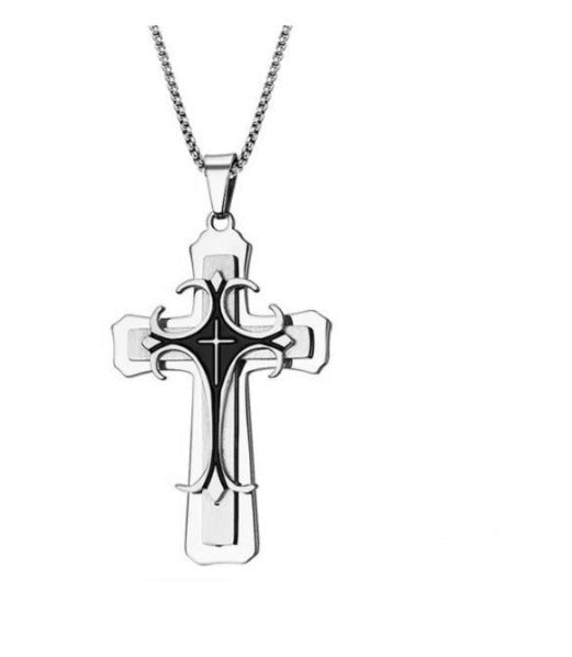 Vnox | Kruis Hanger Ketting Belleza