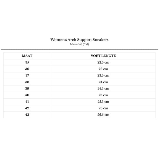 Women's Arch Support Sneakers